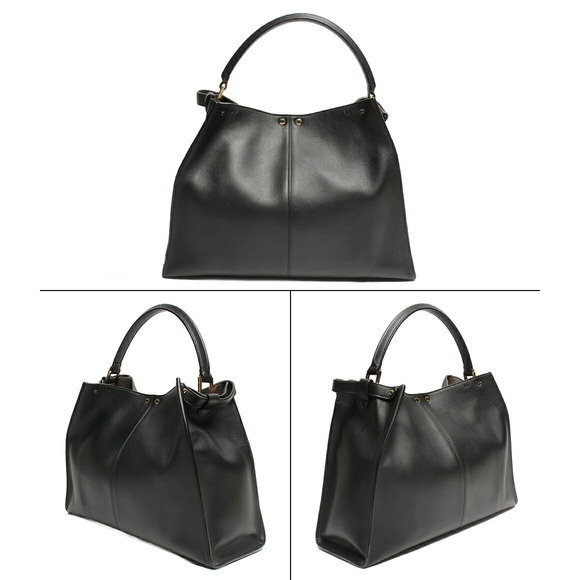 Fendi Handbags - Fendi Tote Peekaboo Shoulder Bag Leather